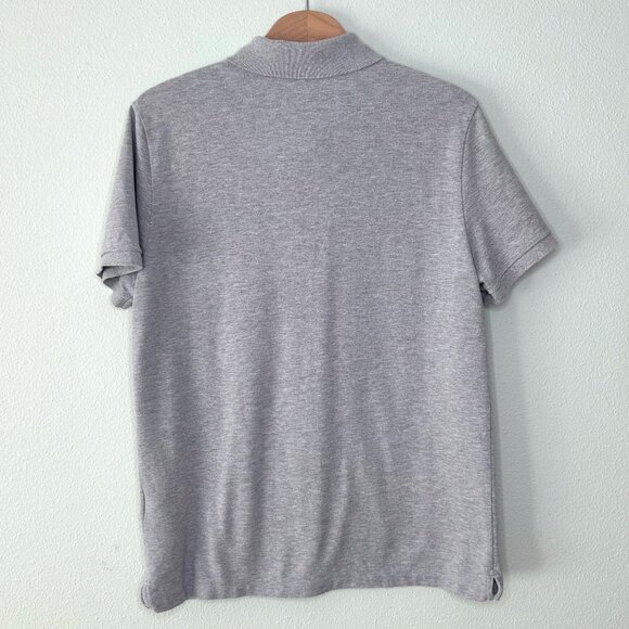 Lacoste Slim Fit Piqué Polo Shirt in Gray Chine Size L - Picture 6 of 12
